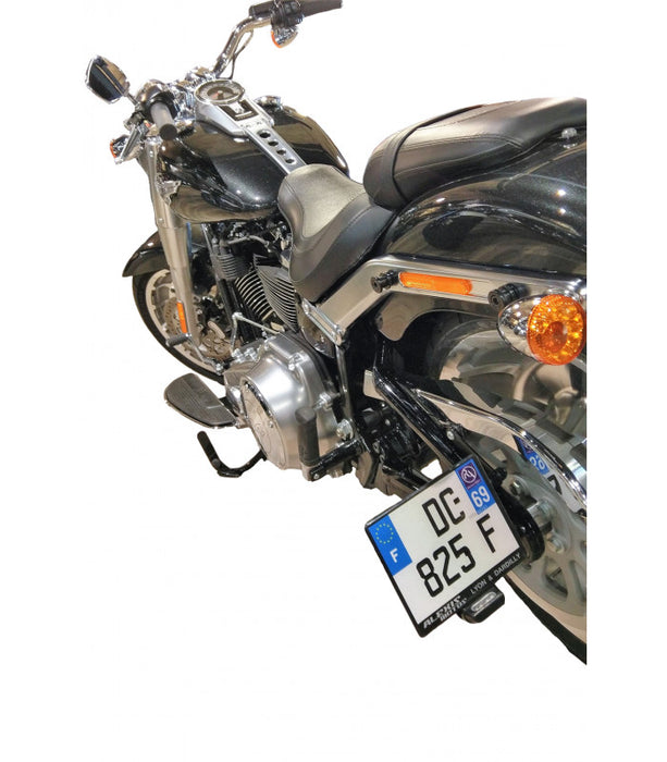 Support de plaque latéral Harley-Davidson FLFB FAT BOY 107