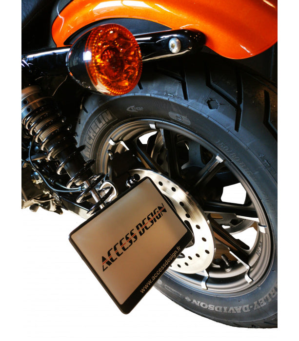 Support de plaque latéral Harley-Davidson SPORTSTER 883 et 1200