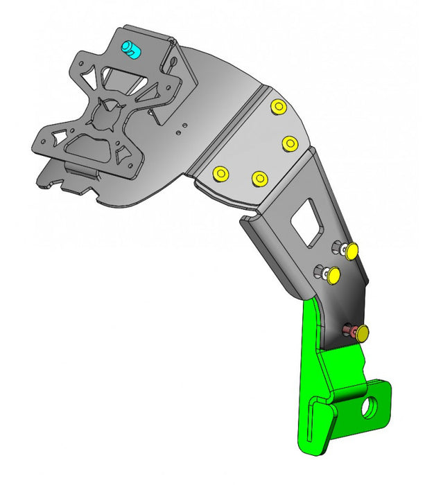 Support de plaque ras de roue Yamaha Tracer 9