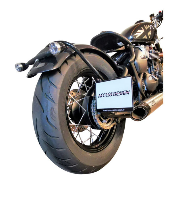 Support de plaque latéral Triumph Bonneville Bobber