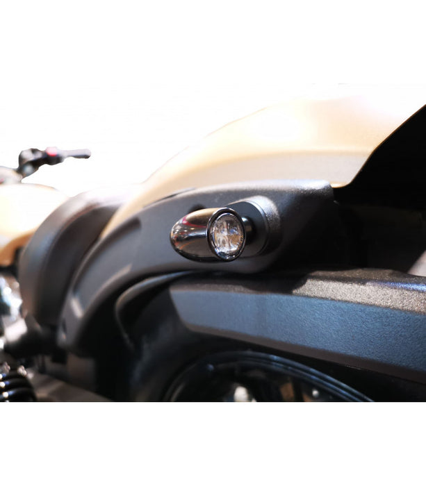 Caches orifices clignotants arrière Indian Scout Bobber