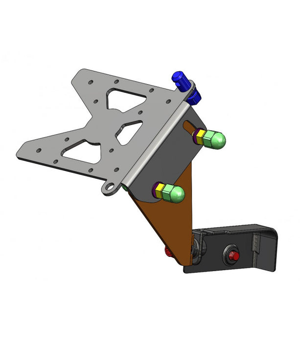 Support de plaque latéral Triumph Trident 660