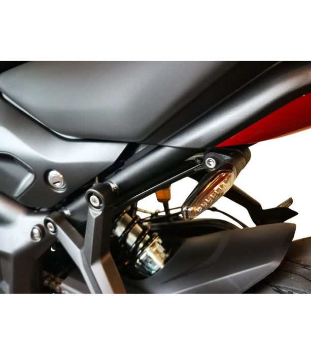 Support de plaque latéral Triumph Trident 660