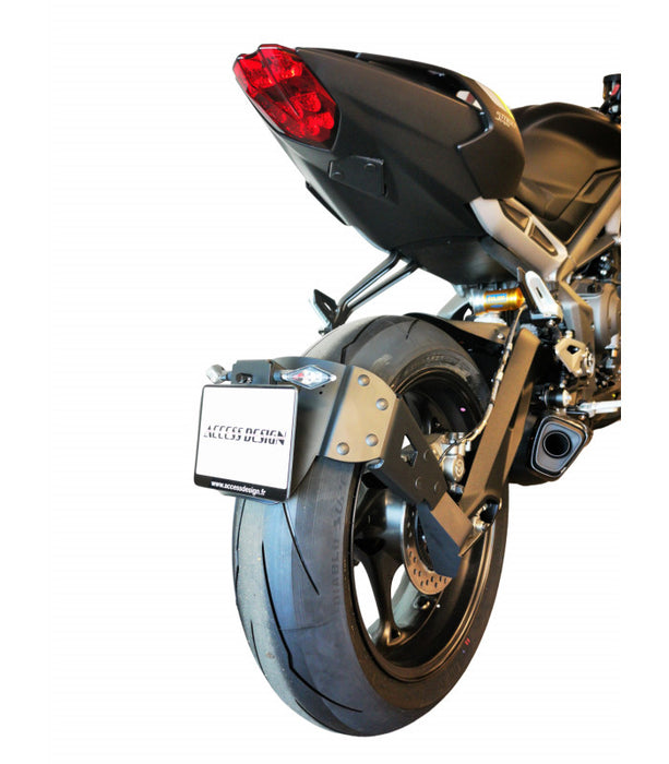 Support de plaque ras de roue Triumph Street Triple 675