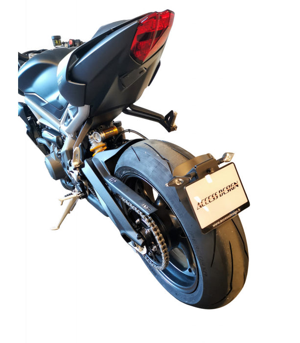 Support de plaque ras de roue Triumph Street Triple 675