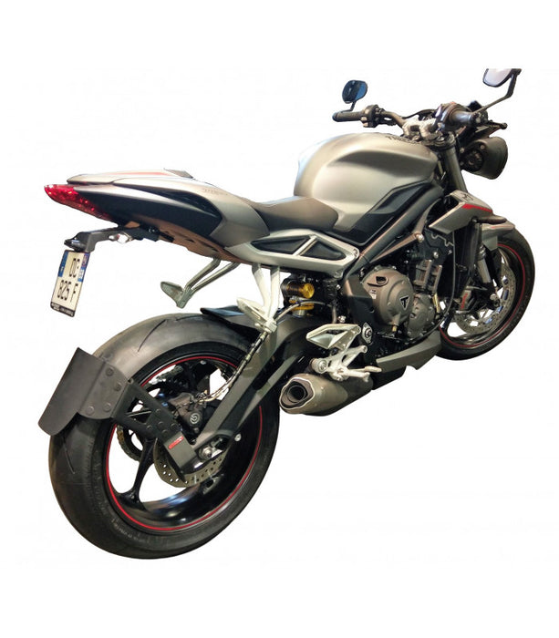 Bavette garde-boue arrière anti-saleté Triumph Street Triple 675