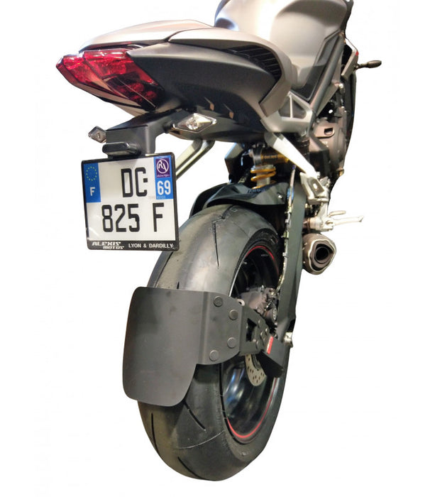 Bavette garde-boue arrière anti-saleté Triumph Street Triple 675