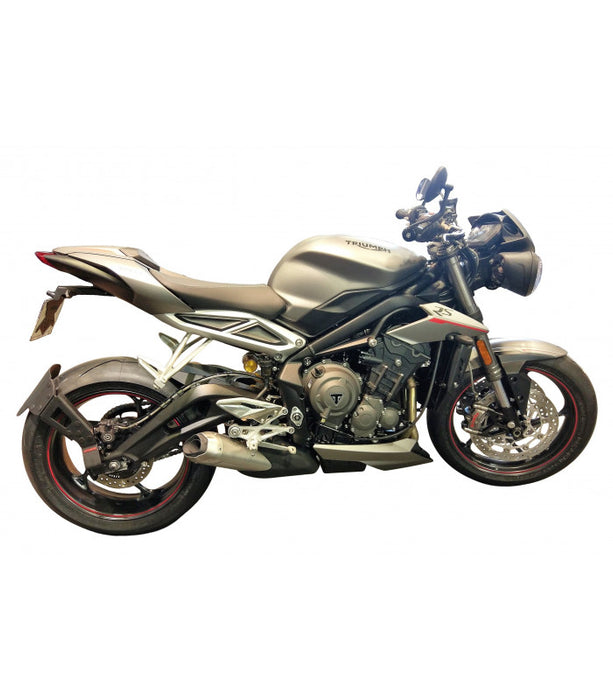 Bavette garde-boue arrière anti-saleté Triumph Street Triple 675