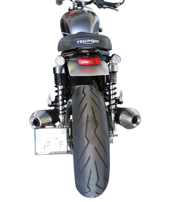 Support de plaque latéral Triumph Street Twin 900