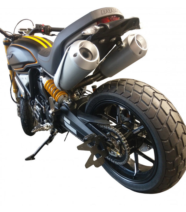 Support de plaque latéral Ducati Scrambler 1100