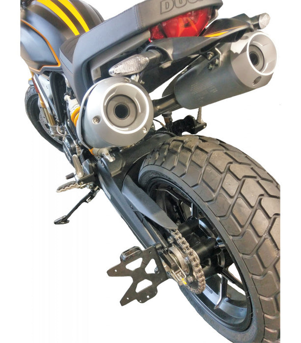 Support de plaque latéral Ducati Scrambler 1100