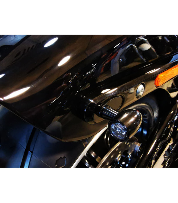 Caches orifices clignotants arrière Harley-Davidson Softail