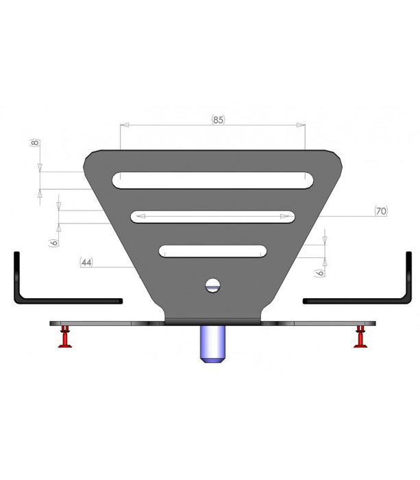 Support de plaque universel