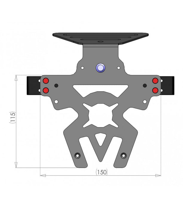 Support de plaque universel