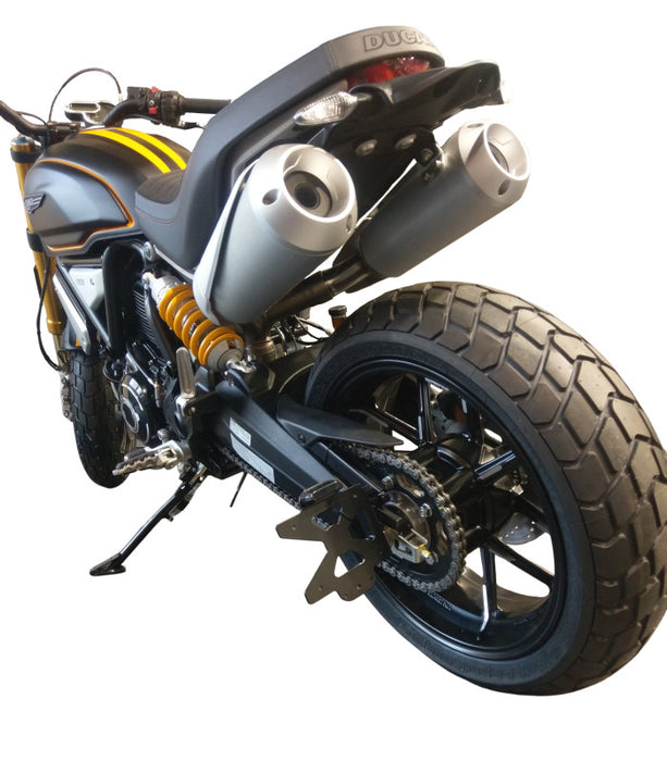 Support de plaque latéral Ducati Scrambler 400 Sixty2