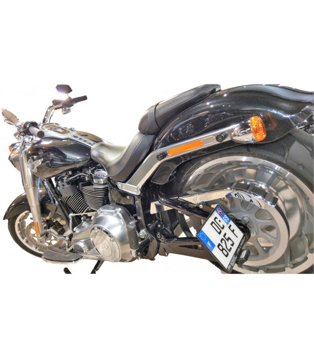 Support de plaque latéral Harley-Davidson FLSTF FAT BOY 103