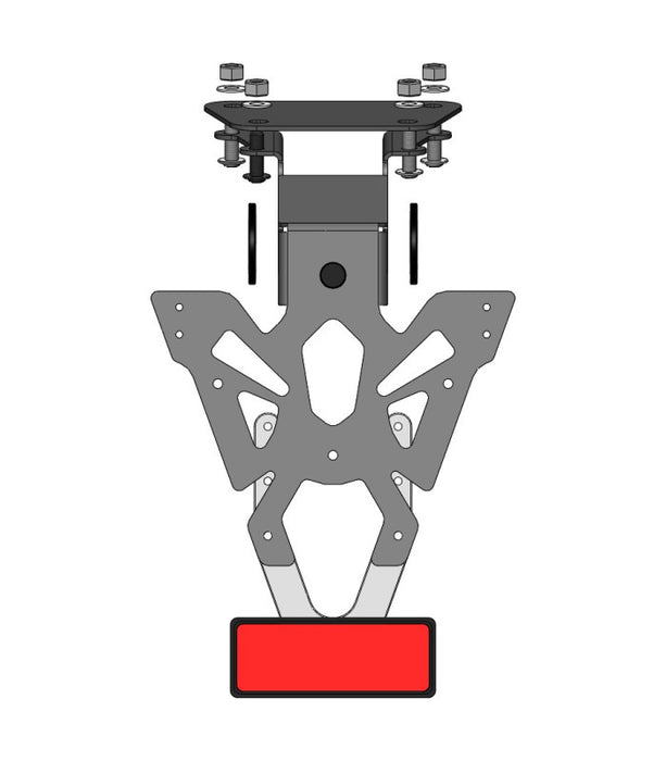 Support de plaque Yamaha MT09