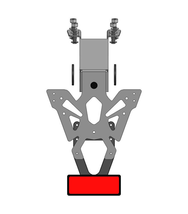 Support de plaque Yamaha MT125