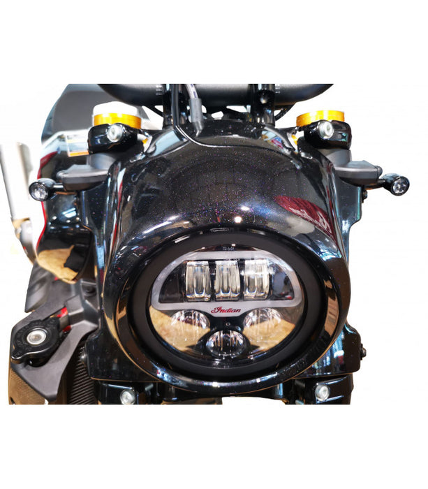 Caches orifices clignotants avant Indian FTR 1200 RALLY