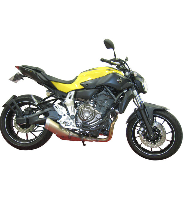 Bavette garde-boue arrière anti-saleté Yamaha MT07