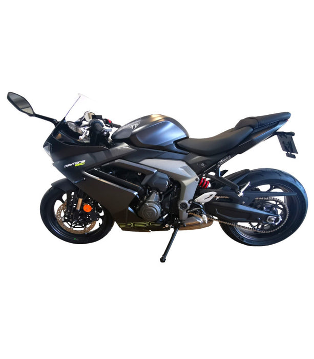 Support de plaque Triumph Daytona 660