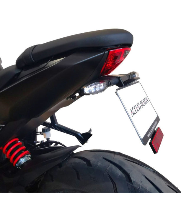 Support de plaque Triumph Daytona 660