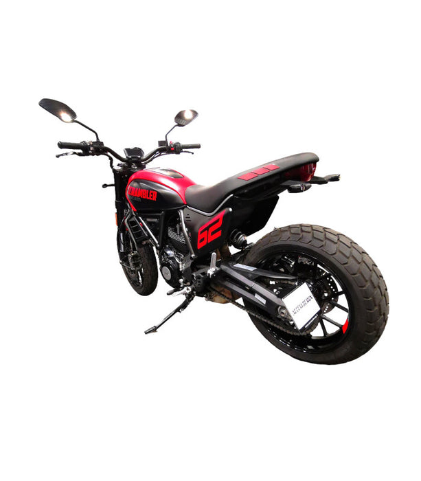 Support de plaque latéral Ducati Scrambler 800 Nightshift