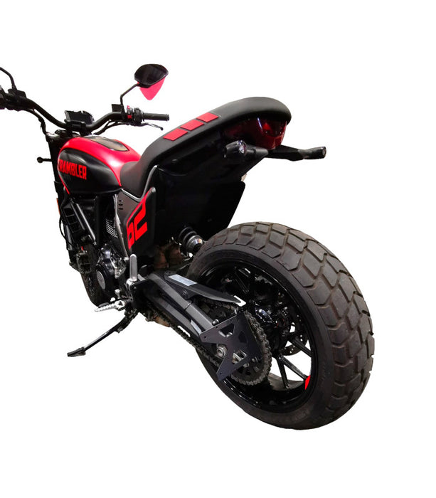 Support de plaque latéral Ducati Scrambler 800 Full Throttle