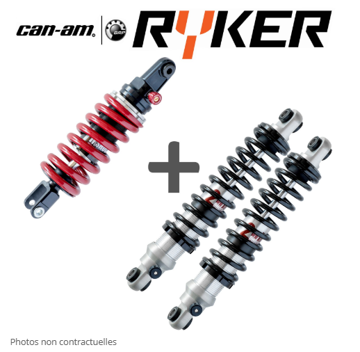 Pack suspensions pour moto Can Am Ryker 19-24