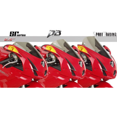 Bulle coloree pour Ducati 749 - S - R - 999 - S - R BLEU FLUORESCENT