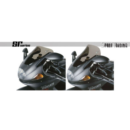 Bulle coloree pour Ducati ST2 - ST4 - ST4s - ABS AMBRE