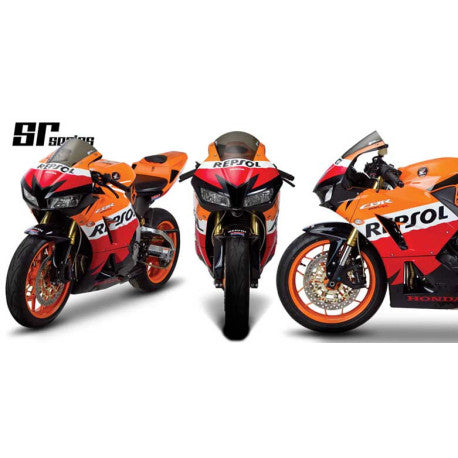 Bulle coloree pour Honda CBR600RR - ABS VIOLET