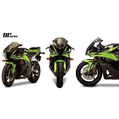 Bulle coloree pour Honda CBR600RR - ABS BLEU FLUORESCENT