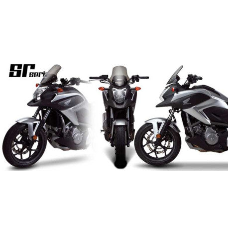 Bulle coloree pour Honda NC 700 X VERT FLUORESCENT