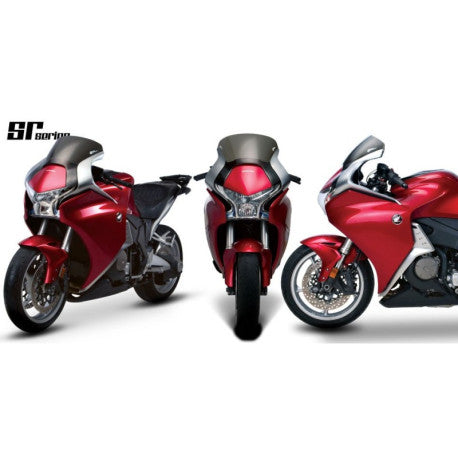 Bulle coloree pour Honda VFR 1200 F BLEU NUIT