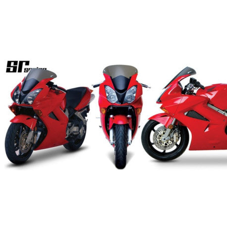 Bulle coloree pour Honda VFR 800 FI Interceptor - ABS AMBRE