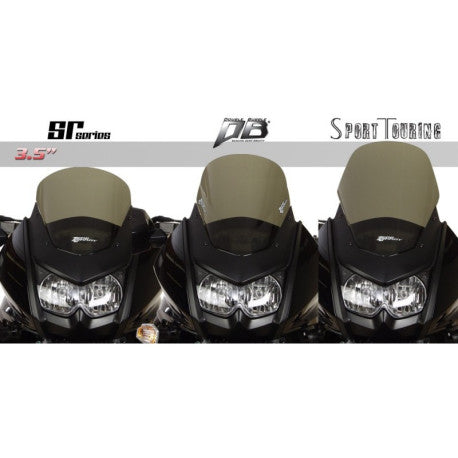 Bulle coloree pour Kawasaki KLR 650 BLEU NUIT