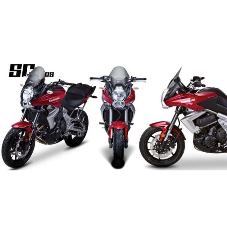 Bulle coloree pour Kawasaki Versys AMBRE