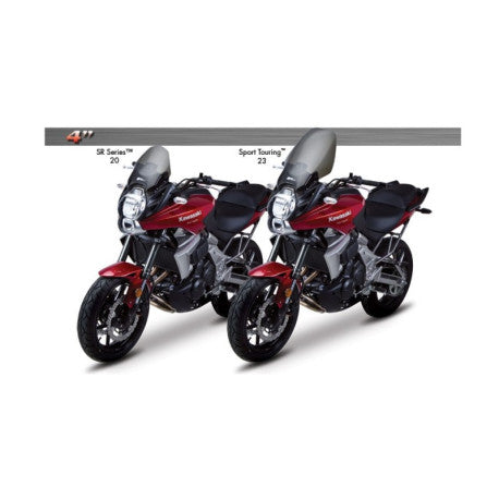 Bulle coloree pour Kawasaki Versys BLEU FLUORESCENT