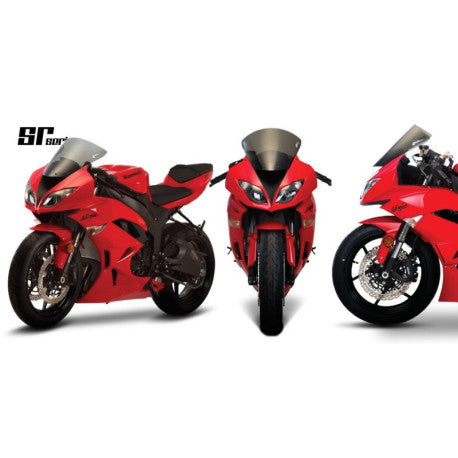 Bulle coloree pour Kawasaki ZX-10R - ZX6R AMBRE
