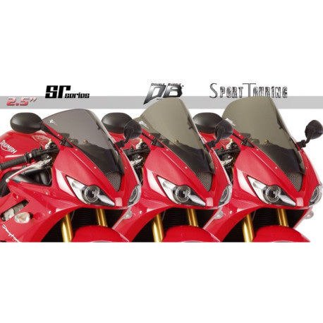 Bulle coloree pour Triumph Daytona 675 VERT FLUORESCENT