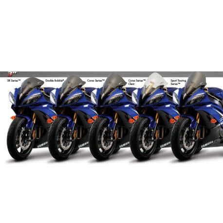 Bulle coloree pour Yamaha YZF-R6 VERT FLUORESCENT