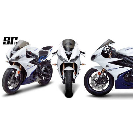 Bulle colorée Triumph Daytona 675 JAUNE