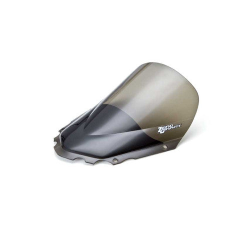 Bulle double courbure coloree pour Kawasaki KLR 650 AMBRE