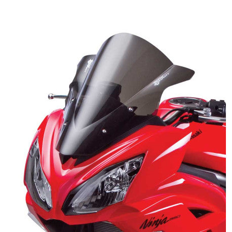 Bulle double courbure coloree pour Kawasaki Ninja 650R AMBRE