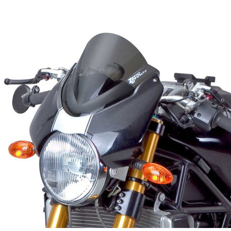 Bulle double courbure Ducati Monster FUMÉ CLAIR