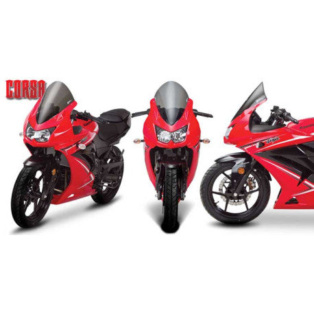 Bulle Kawasaki Ninja 250R TRANSPARENT