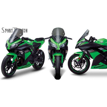 Bulle sport touring ZG Kawasaki Ninja 250R et 300R TRANSPARENT