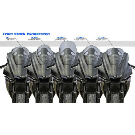 Bulle sport touring ZG Yamaha YZF R1 2020/* FUMÉ CLAIR