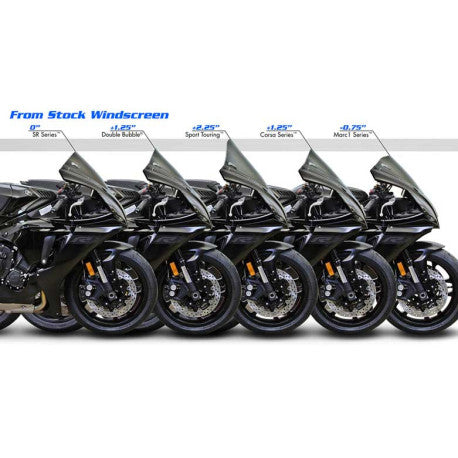 Bulle sport touring ZG Yamaha YZF R1 2020/* FUMÉ CLAIR